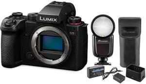 Panasonic LUMIX S5 II Mirrorless Camera with Flash Kit #DC-S5M2BODY FK