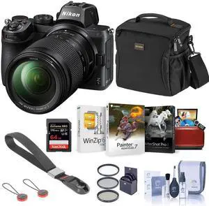 Nikon Z5 Mirrorless Camera with 24-200mm Lens Kit w/64GB Card Mac Software & Acc