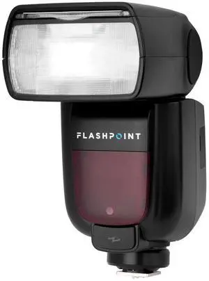 Flashpoint Flashpoint Zoom II AA R2 TTL On Camera Flash Speedlight for Canon, 76ws 2.4GHz 1/8000s HSS Speed Light with 0.1-2.6s Recycle Time, 4x AA Alkaline 1.5v LR6 Batteries, 330 Full-Power Flashes