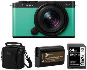 Panasonic LUMIX S9 Mirrorless Camera with 18-40mm Lens #DC-S9NGA AC