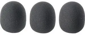 Audio-Technica AT8162 Replacement Windscreens for BPHS1 Headset, 3 Pack