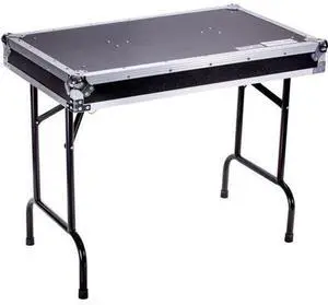 Marathon DEEJAYLED TBH Flight CASE Universal FOLD Out DJ Table in 36WX21DX30 H (TBHTABLE)