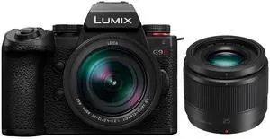 Panasonic LUMIX G9II Mirrorless Camera with 12-60mm f/2.8-4 and 25mm f/1.7 Lens