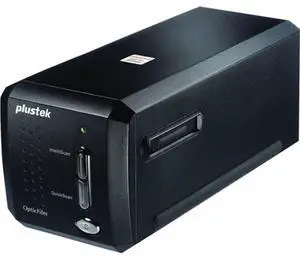 Plustek OpticFilm 8200i AI - 35mm Film & Slide Scanner, with IT 8 Calibration Target / SilverFast Ai Studio 8, 7200 dpi & 48-bit Output, Integrated Infrared Dust/Scratch Removal, For Mac and PC Plustek OpticFilm 8200i AI - 35mm Film & Slide Scanner, with IT 8 Calibration Target / SilverFast Ai Studio 8, 7200 dpi & 48-bit Output, Integrated Infrared Dust/Scratch Removal, For Mac and PC