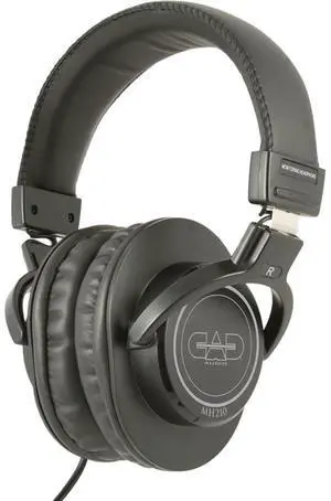 CAD Audio MH210 Closed-Back Studio Headphones, Black