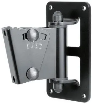 K & M 24471 Speaker Wall Mount, 33.04lbs Capacity, Black #24471.000.55