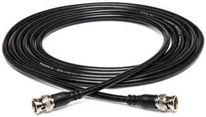 Hosa Technology 25' BNC Male to BNC Male RG-59 75 ohm Coaxial Cable #BNC59125