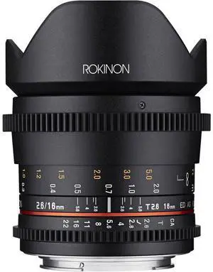 Rokinon 16mm T2.6 Cine DS Lens for Sony E