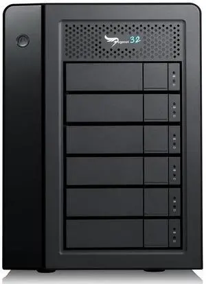 Promise Technology Pegasus32 R6 48TB (6x8TB) 6-Bay Thunderbolt 3/USB 3.2 Array