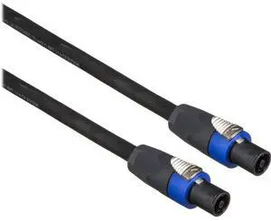 Whirlwind 10' 4 Conductor 12 Gauge NL4 Speakon to NL4 Speakon Speaker Cable