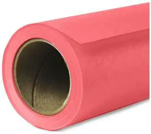 Savage Widetone Seamless Background Paper, 53" wide x 36' Flamingo, #92