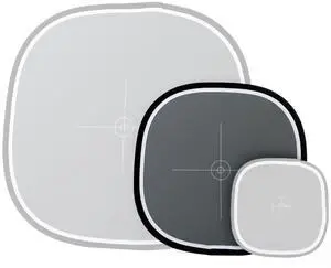 Manfrotto 20" EZYBalance Collapsible Balance Card, Gray/White #LL LR2050