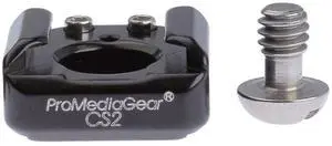 ProMediaGear CS2 1/4"-20 Screw to Cold Shoe Adapter, 5 Pack #CS2X5