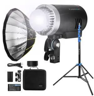 Flashpoint XPLOR 300 Pro TTL R2 Battery-Powered Monolight Bundle #XPLOR300PTK7