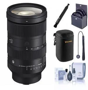 Sigma 28-105mm f/2.8 DG DN Art Lens for L Mount, Bundle with Included Value