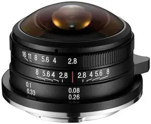 Venus Laowa 4mm f/2.8 Circular Fisheye Lens for Canon EOS M #VE428EOSM