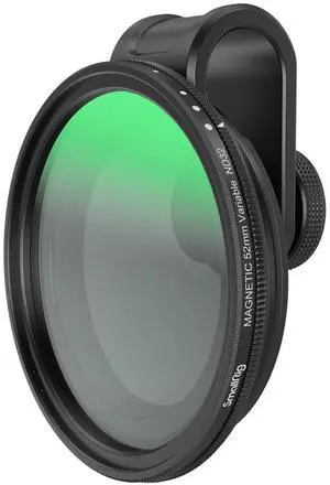 SmallRig MagEase Magnetic ND2-ND32 1-5 Stop VND Filter Kit with 52mm Universal Filter Adapter