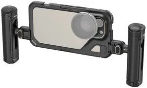 SmallRig Dual Handheld Mobile Video Cage Kit for Apple iPhone 15 Pro Max