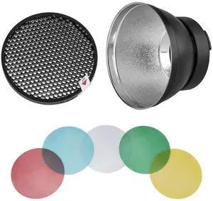 Flashpoint AD-R14 Standard Reflector With Filter Kit for the XPLOR 300 Pro Monolight