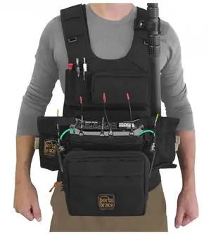 Porta Brace Audio Tactical Vest for Sound Device Mixpre6