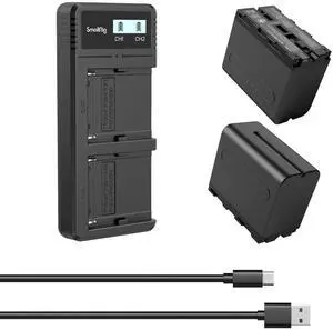SmallRig SmallRig Battery and Charger Kit for Sony NP-F970 3823