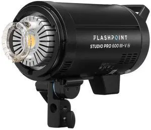 Flashpoint Studio Pro 600 III-V 600Ws R2 Monolight Flash With LED Modeling Lamp