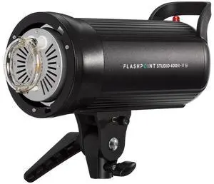 Flashpoint Studio 400 II-V 400Ws R2 Monolight w/LED Modeling Lamp & Bowens Mount