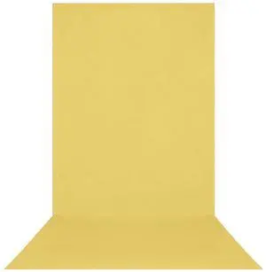 Westcott 5x12' X-Drop Wrinkle-Resistant Backdrop, Canary Yellow