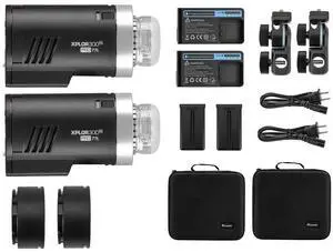 Flashpoint XPLOR 300 Pro TTL R2 Battery-Powered Outdoor Flash - 2 Pack