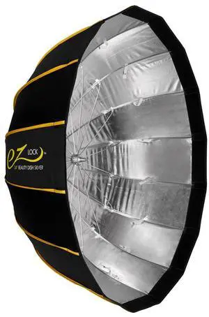 Glow EZ Lock Collapsible Silver Beauty Dish (34") #EZ-BD-34S