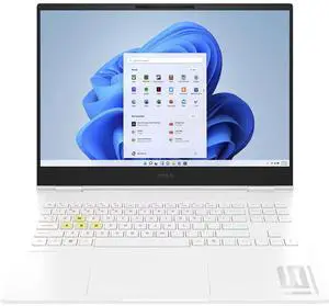 HP OMEN Transcend 16-u1731nr 16" WUXGA 165Hz Gaming Laptop, Intel Core i7-14700HX 2.1GHz, 32GB RAM, 1TB SSD, NVIDIA GeForce RTX 4070 8GB, Windows 11 Home, Ceramic White