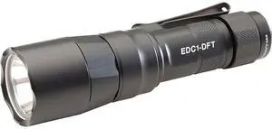 SureFire SureFire EDC1-DFT Dual-Fuel Turbo Everyday Carry Light, Black
