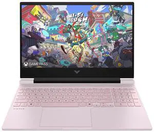 HP Victus 15-fa2445nr 15.6" Full HD 144Hz Gaming Laptop, Intel Core i5-13420H 2.1GHz, 8GB RAM, 512GB SSD, NVIDIA GeForce RTX 2050 4GB, Windows 11 Home, Powder Pink