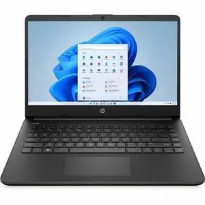 HP 14-dq3230nr 14" HD Touchscreen Laptop - Intel Celeron N4500 1.1GHz - 4GB RAM - 64GB eMMC - Windows 11 Home S Mode - Intel UHD Graphics -Webcam - IEEE 802.11axWireless - Pale Gold/Natural Silver