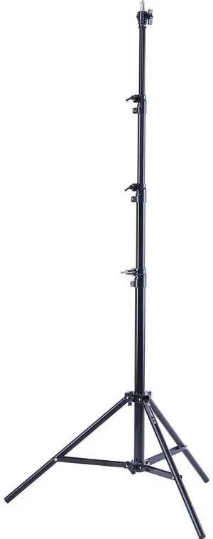 Flashpoint Pro Air-Cushioned Heavy-Duty Light Stand (Black, 9.5')