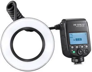 Flashpoint MF-R76S+ TTL Macro Dental Ring Flash for Sony Camera