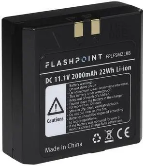Flashpoint Battery for the Zoom Li-on Flash (VB-18)