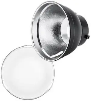 Flashpoint 7" Bowens Reflector and Snap on Diffuser Kit