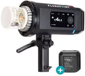 Flashpoint XPLOR 600 SE (Special Edition) R2 Manual HSS Battery-Powered All-In-One Outdoor Flash with Extra Battery
