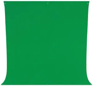Westcott 9x10' Wrinkle-Resistant Backdrop, Chroma-Key Green