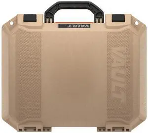 Pelican V300 Vault Large Hard Case with Foam, Crush and Dustproof, Weather Resistant Tan
