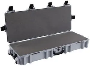 Pelican V730 Vault Tactical Rifle Case with Wheels, Ghost Gray