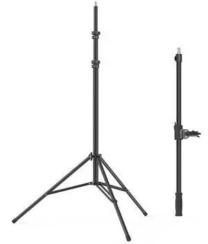 SmallRig RA-S280A Air-Cushioned Light Stand with Boom Arm, Black