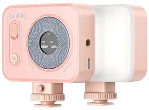 SmallRig Vibe P96 Pro 5W Bi-Color Mini LED Video Light, Pink