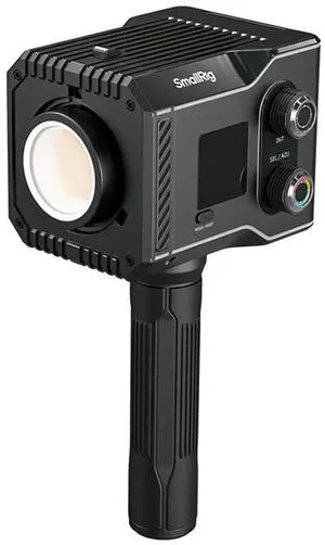 SmallRig RC 60C 60W RGBCW COB LED Video Light with PowerBank Clamp