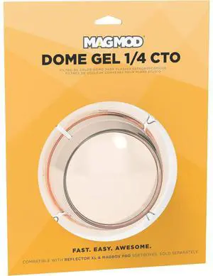 MagMod Dome Gel 1/4 CTO MagMod Dome Gel 1/4 CTO