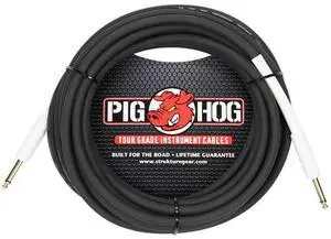 Pig Hog 18.5' 1/4" to 1/4" 8mm Instrument Cable #PH186