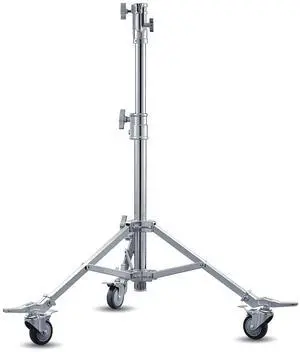Godox 5.5' Heavy-Duty Roller Stand, Small, Silver