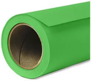 Savage Widetone Seamless Background Paper, 53"x18', Tech Green, #46 #46-5318