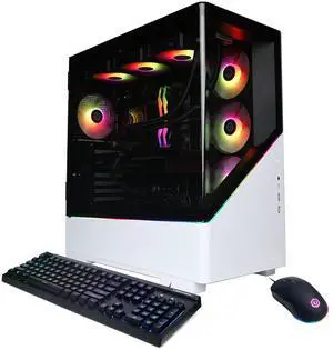 CyberPowerPC Gamer Supreme Liquid Cooled Gaming Desktop Computer, Intel Core i9-14900KF 3.2GHz, 32GB RAM, 2TB SSD, NVIDIA GeForce RTX 5070 Ti 16GB, Windows 11 Home, White